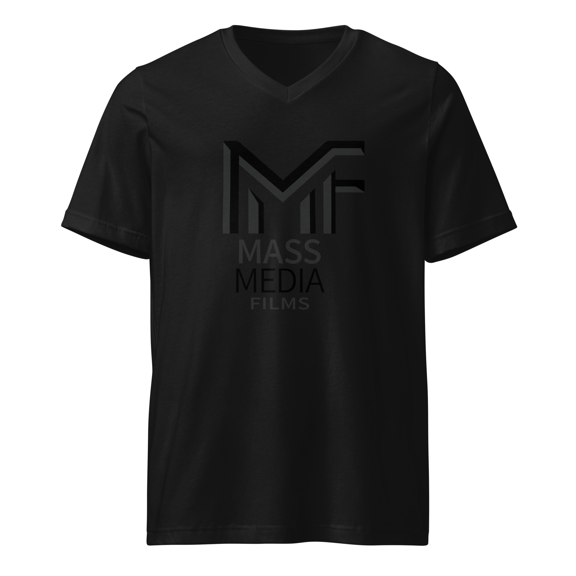 Unisex Short Sleeve V-Neck T-Shirt